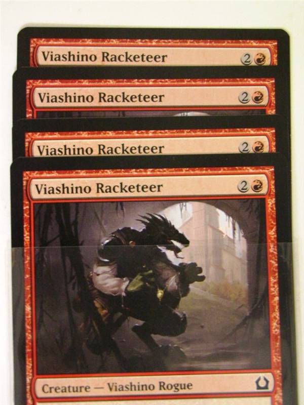 Mtg Magic the Gathering - VIASHINO RACKETEER x4