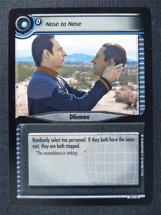 Nose to Nose - Star Trek Cards #VH