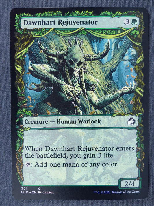 Dawnhart Rejuvenator Showcase Foil - MID - Mtg Cards #3TJ