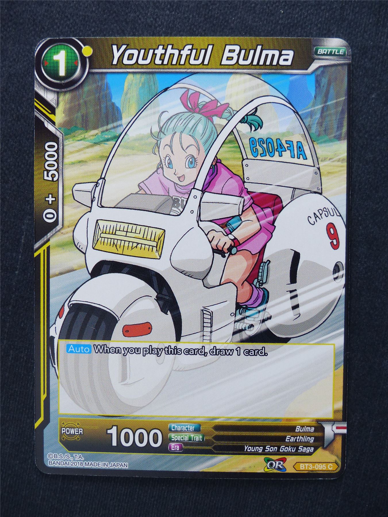 Youthful Bulma - Dragon Ball Super Cards #FF