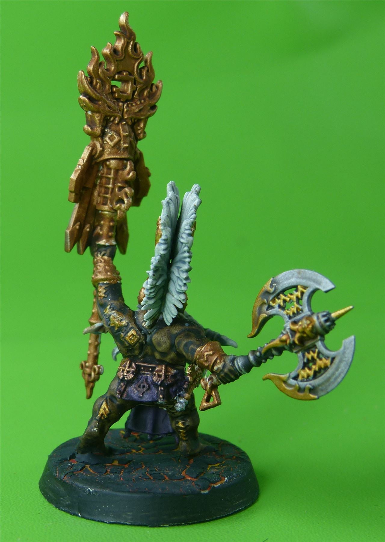 Fyreslayers Battlesmith Painted - Warhammer AoS 40k #84Q