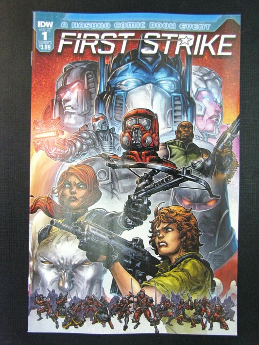 FIRST STRIKE #1 - AUGUST 2017 - IDW Comic # 1C85