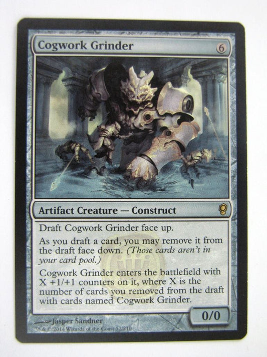 MTG Magic Played Cards: COGWORK GRINDER # 6E13