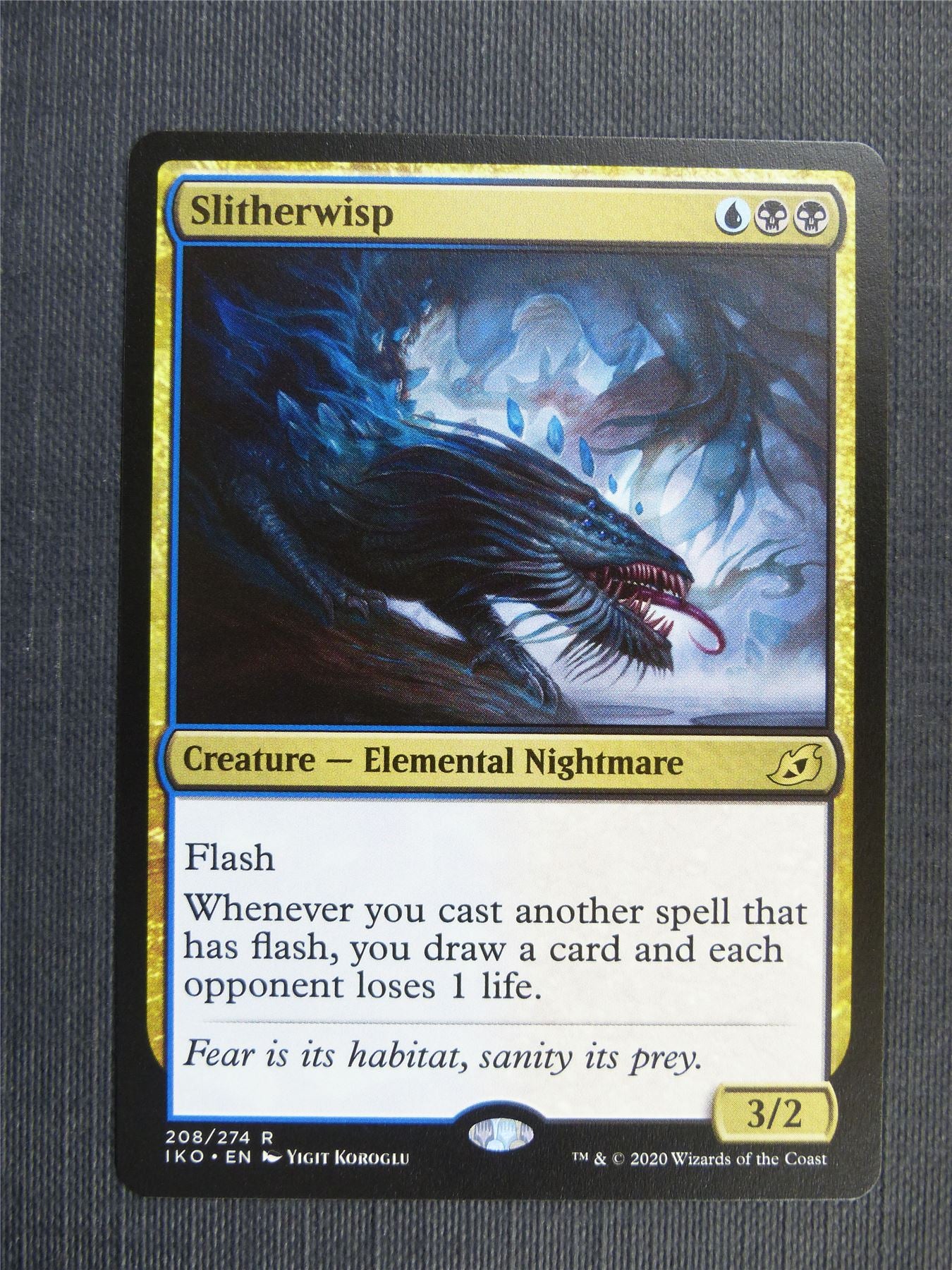 Slitherwisp - IKO Mtg Card