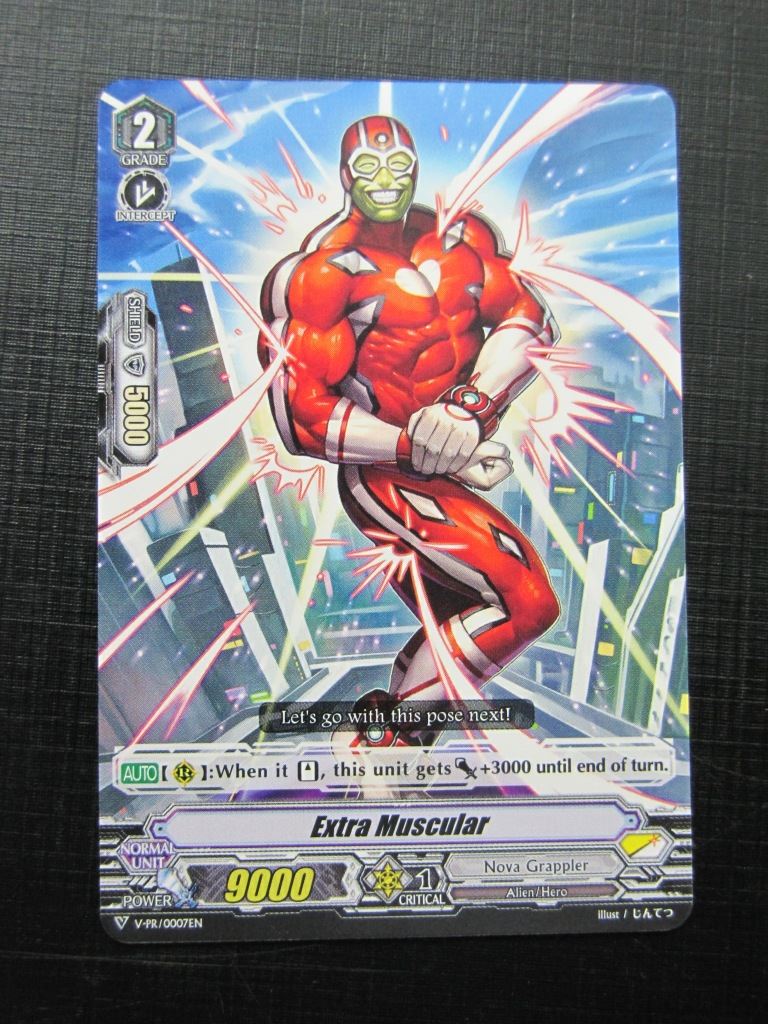 Extra Muscular Promo - Vanguard Card # J84