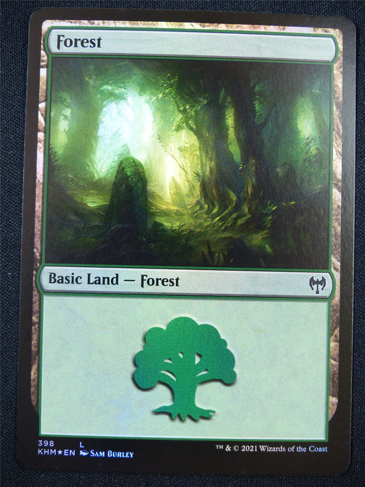 Forest 398 Foil - Mtg Card #21T