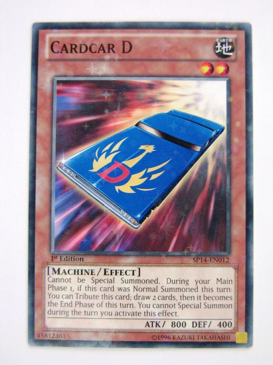 Yugioh Cards: CARDCAR D SP14 STARFOIL # 2D26