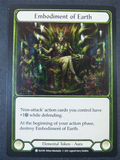 Shiver / Embodiment of Earth - Tales of Aria 1st ed - Flesh and Blood Card #65L
