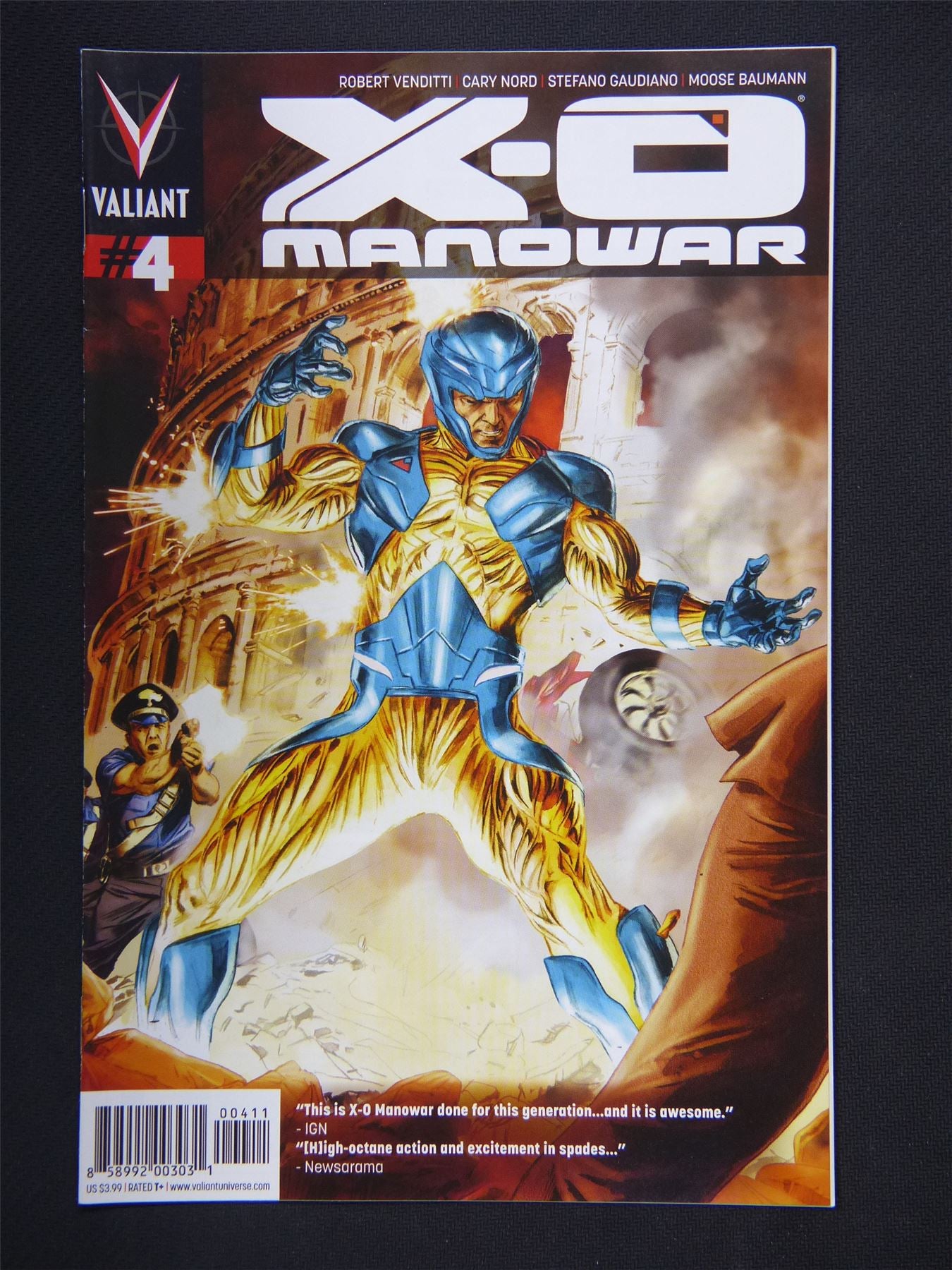 XO Manowar #4 2012 - Valiant Comic #6DF