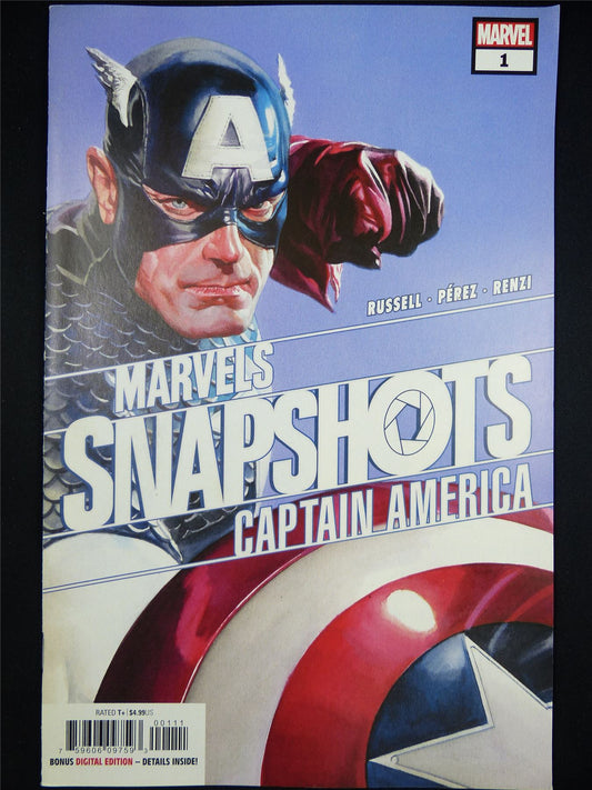 Marvels Snapshots: CAPTAIN America #1 - Marvel Comic #1WN