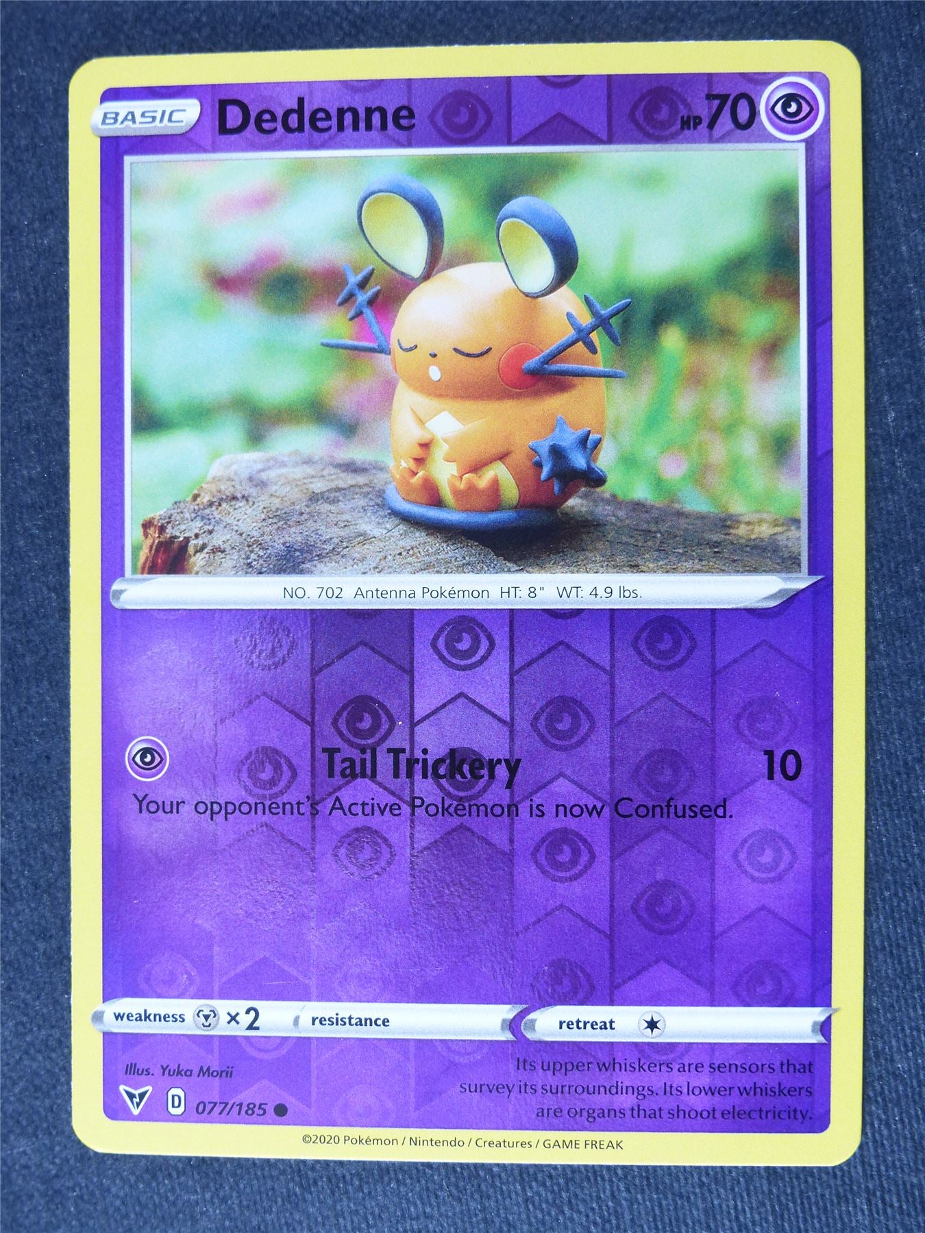 Dedenne 077/185 Reverse Holo - Pokemon Cards #MH