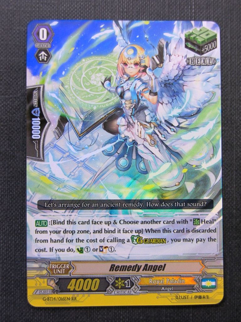 Remedy Angel G-BT14 RR - Vanguard Card # 2H92