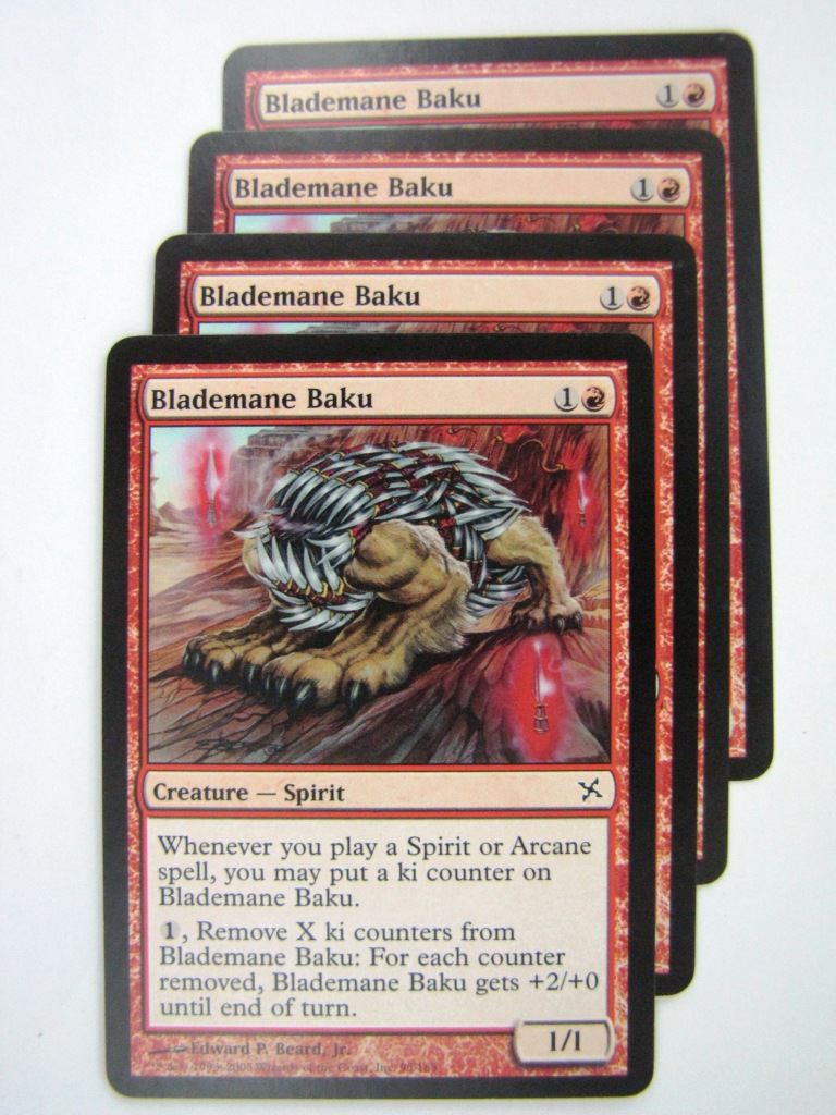MTG Magic Cards: BLADEMANE BAKU x4 # 8E46