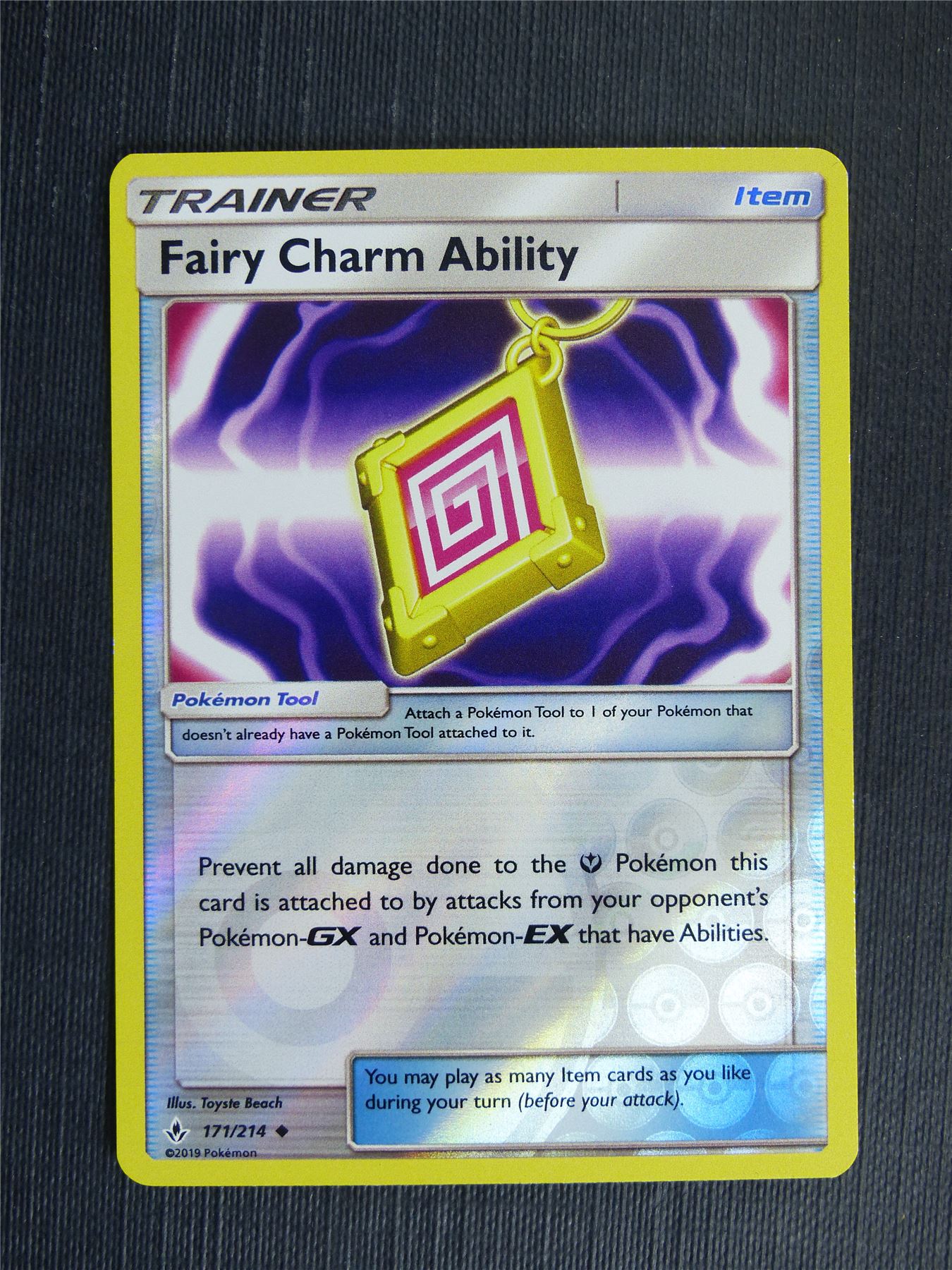 Fairy Charm Ability 171/214 Reverse Holo - Pokemon Cards #1VA