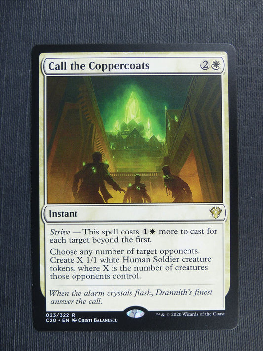Call the Coppercoats - C20 - Mtg Card