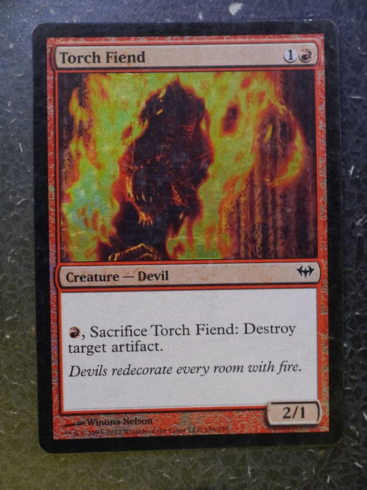 MTG Cards: TORCH FIEND FOIL # 5C34