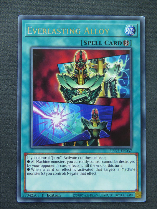 Everlasting Alloy LED7 Rare - 1st Edition - Yugioh Card #1OR