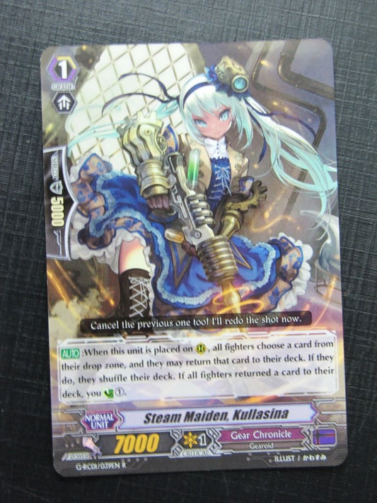 Vanguard Cards: STEAM MAIDEN, KULLASINA G-RC01 R # 26B93