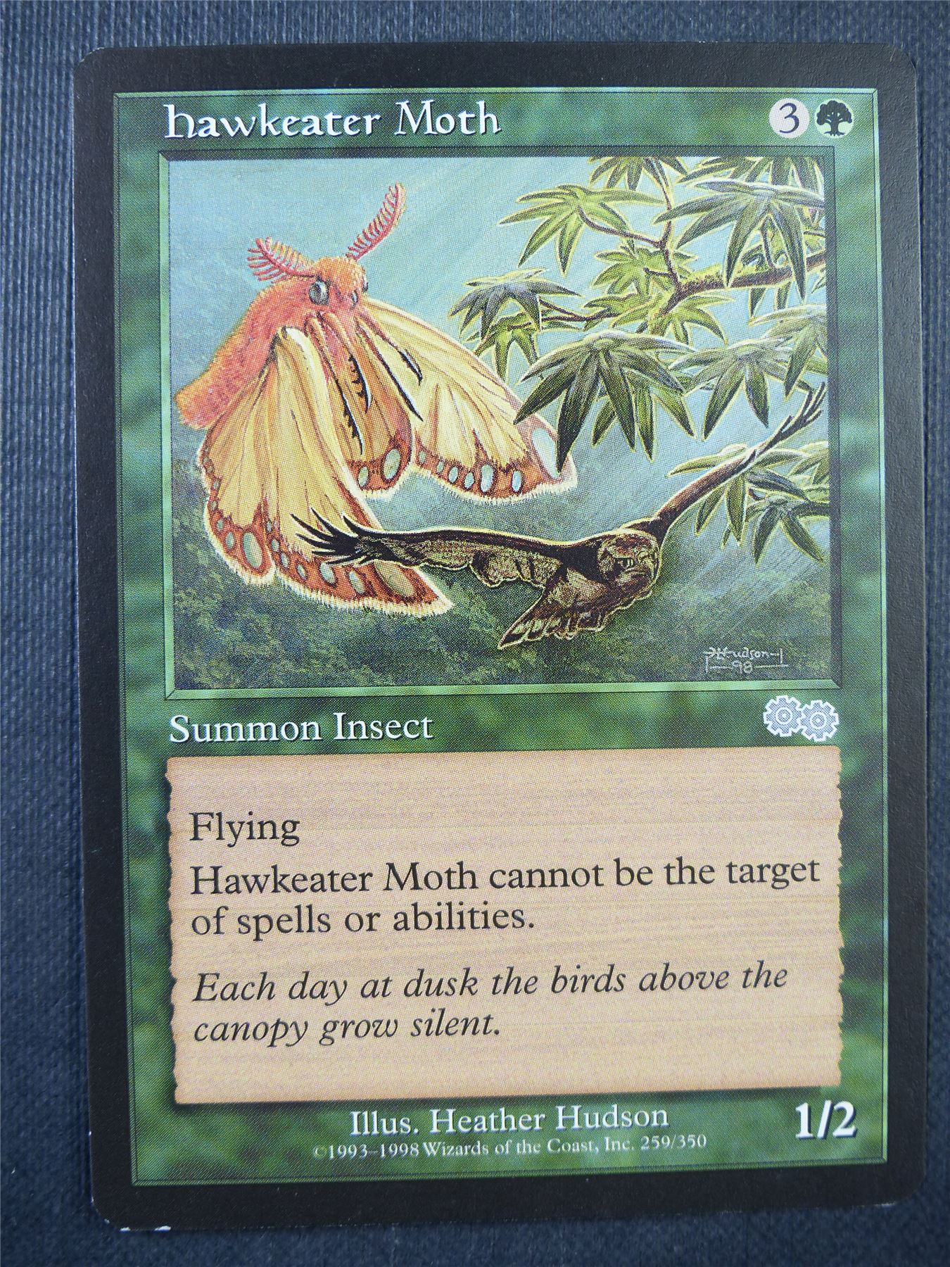 Hawkeater Moth - Urza's Saga - Mtg Card #74U