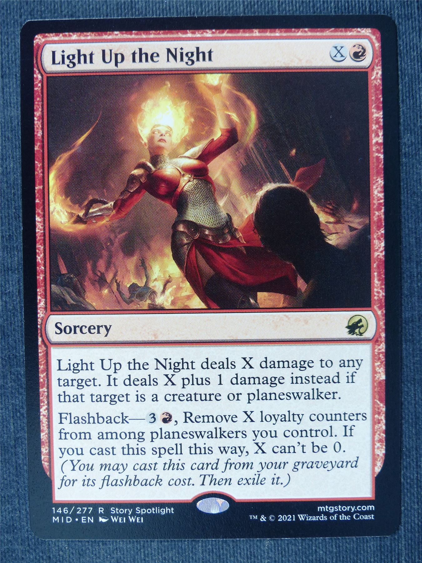 Light Up The Night - MID - Mtg Cards #3SR