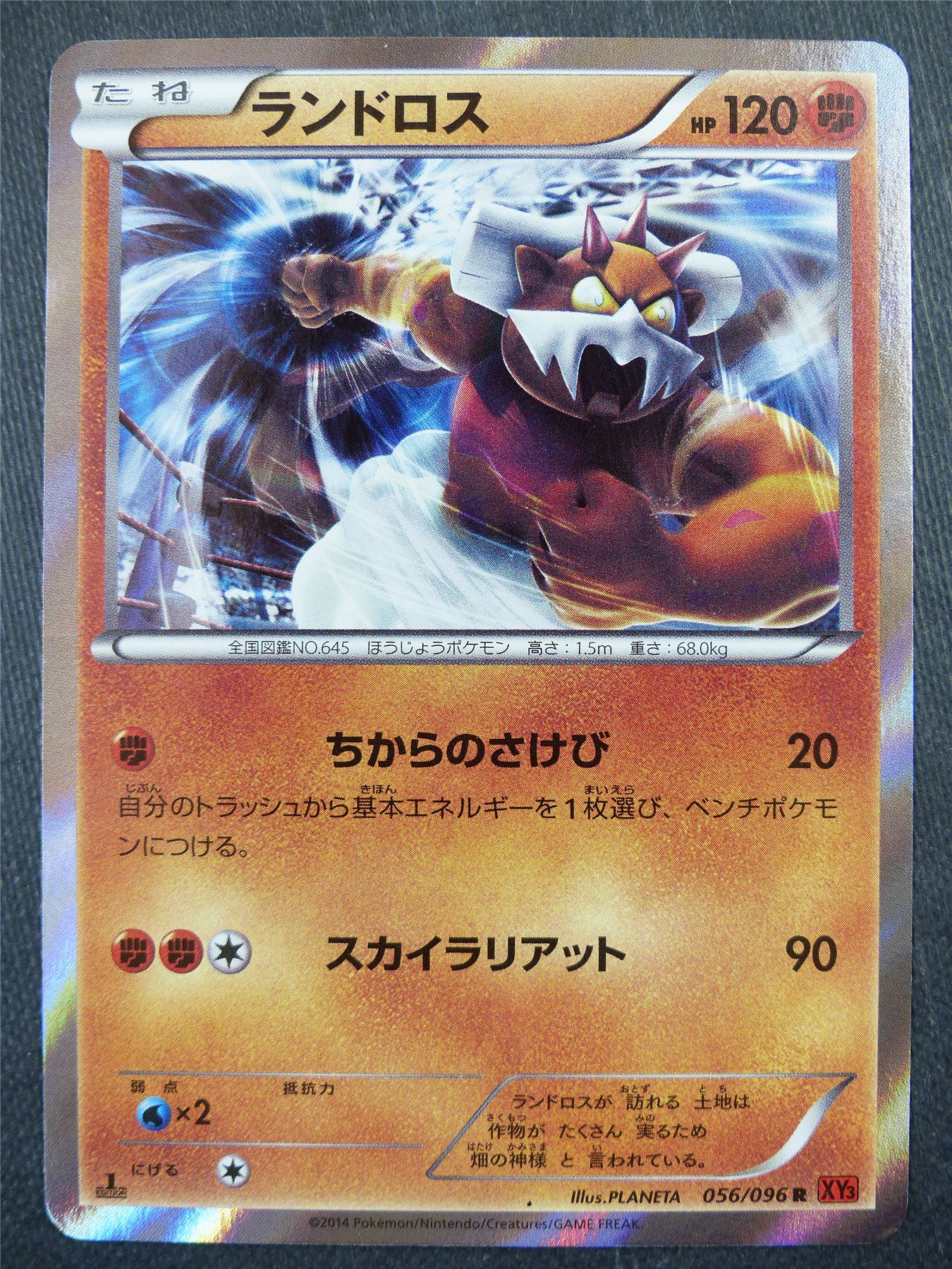 Landorus 056/096 Holo Japanese - Pokemon Card #505