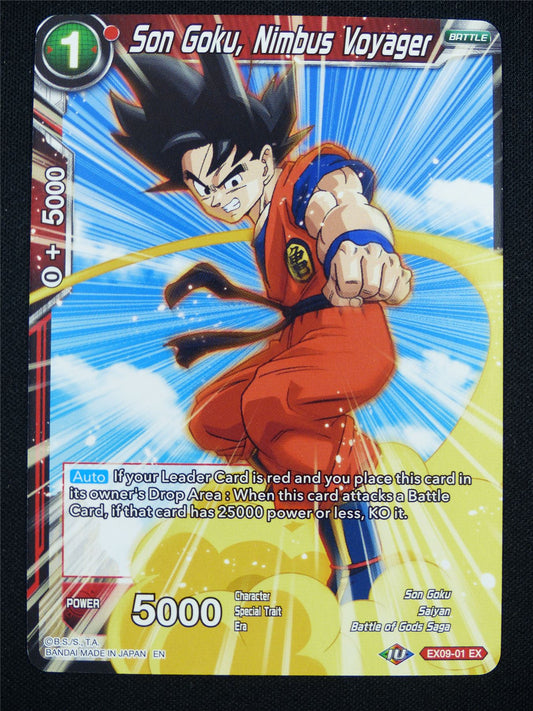Son Goku Nimbus Voyager EX09-01 EX - Dragon Ball Super Card #1DI