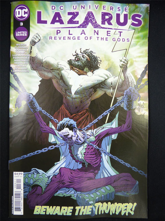 DC Universe LAZARUS Planet: Revenge of the Gods #3 - Jun 2023 DC Comic #1NS