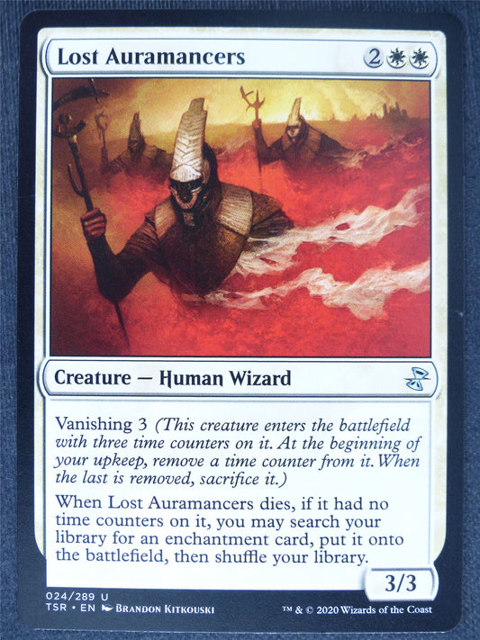 Lost Auramancers - Remastered - Mtg Magic Cards #RY