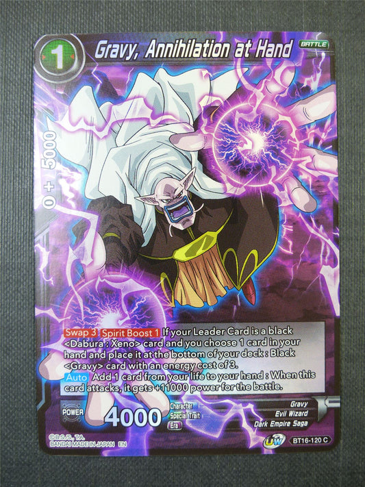 Gravy Annihilation at Hand Foil - Dragon Ball Super Card #3O
