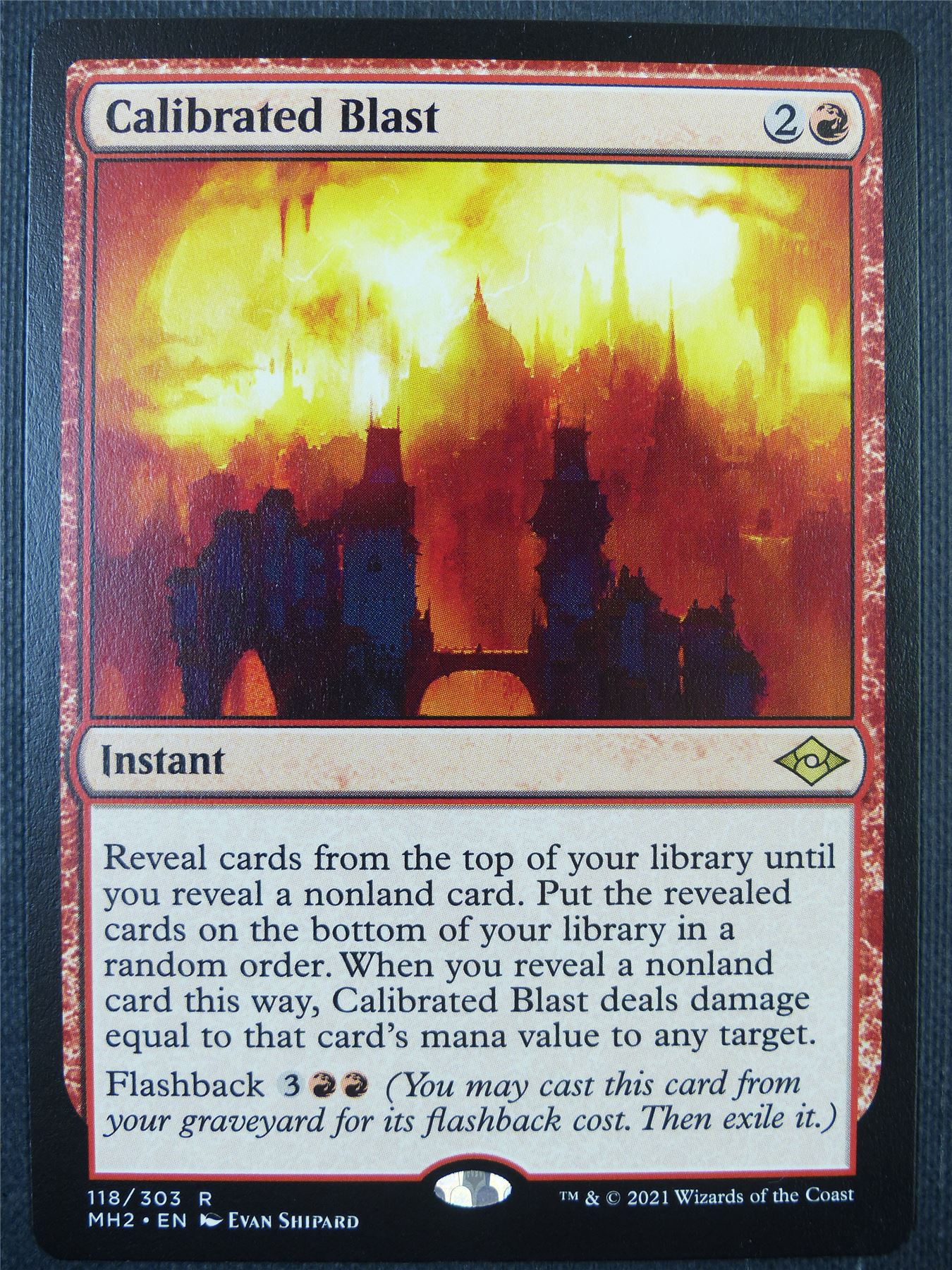 Calibrated Blast - Mtg Card #6LN