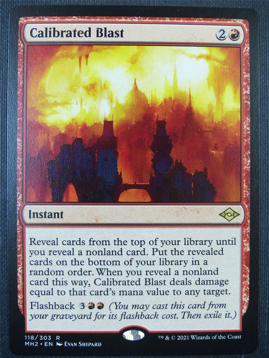 Calibrated Blast - Mtg Card #6LN