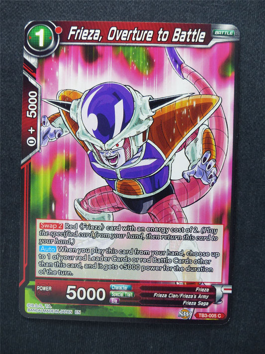 Frieza Overture to Battle - Dragon Ball Super Cards #C3