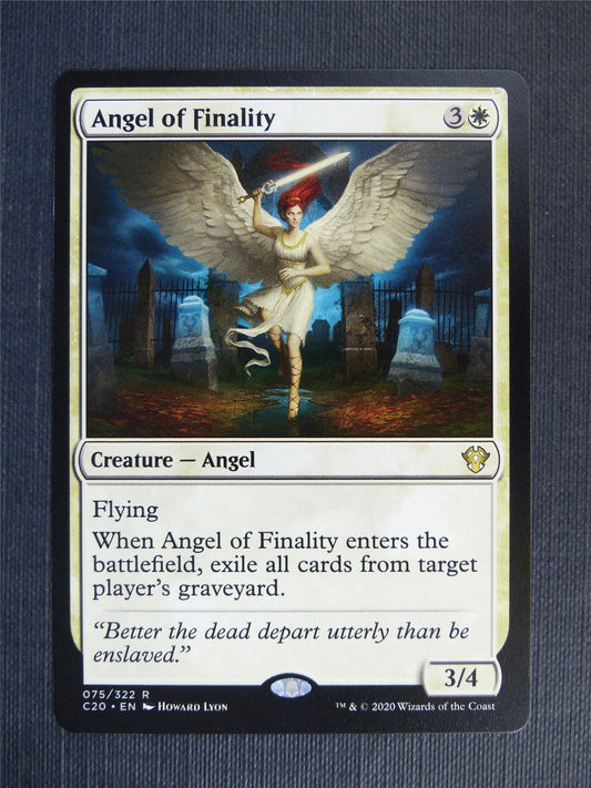 Angel of Finality - C20 - Mtg Card