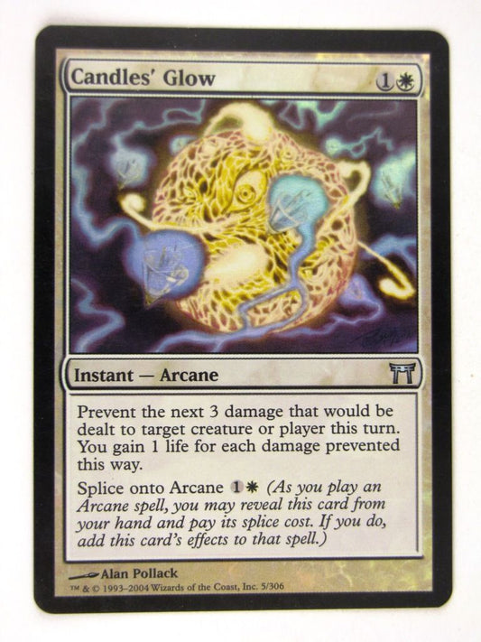 Mtg FOIL - CANDLES' GLOW - played