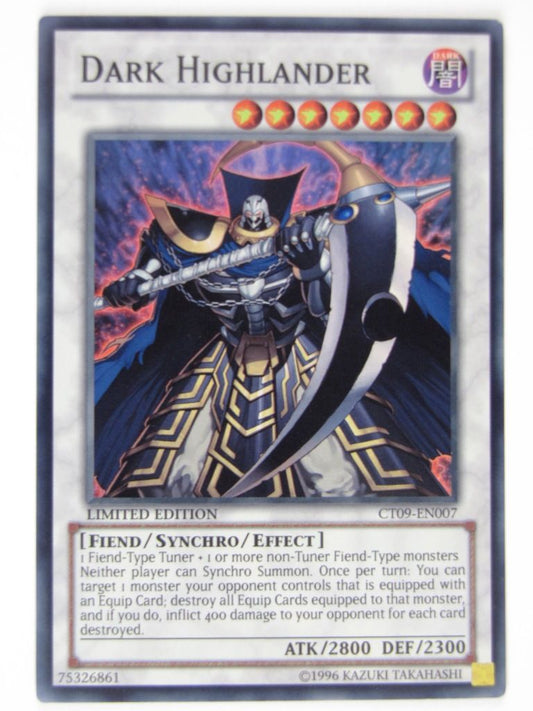 Yugioh Cards: DARK HIGHLANDER CT09 SUPER RARE