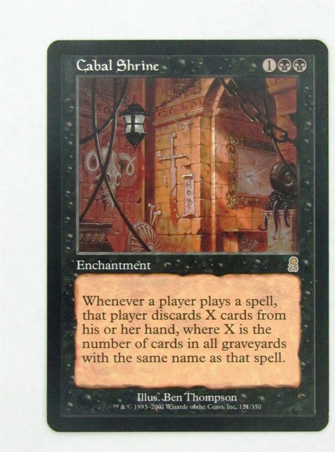 Mtg - CABAL SHRINE - Played Rare