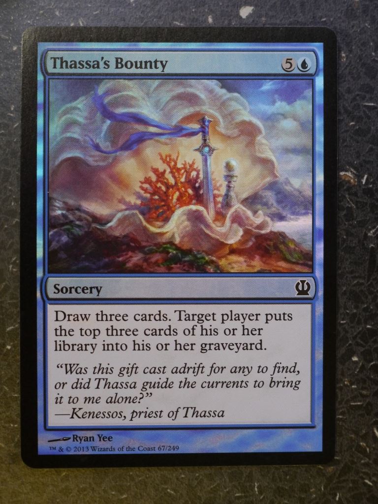 MTG Cards: THASSA'S BOUNTY FOIL # 5C41