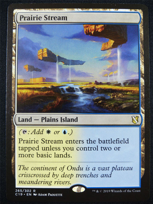 Prairie Stream - C19 - Mtg Card #O7
