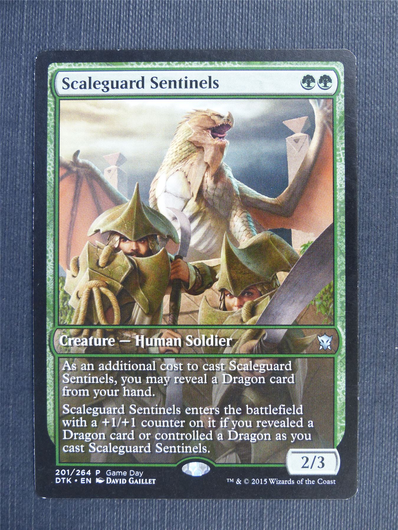 Scaleguard Sentinels Promo - Mtg Magic Cards #4CP