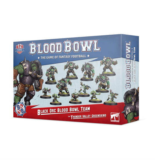 The Thunder Valley Greenskins - Black Orc - Blood Bowl - Warhammer #1F4