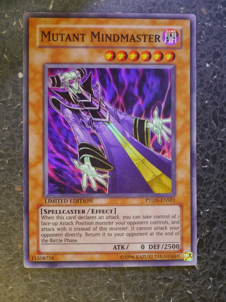 Yugioh Cards: MUTANT MINDMASTER PTDN  SUPER RARE # 3B83