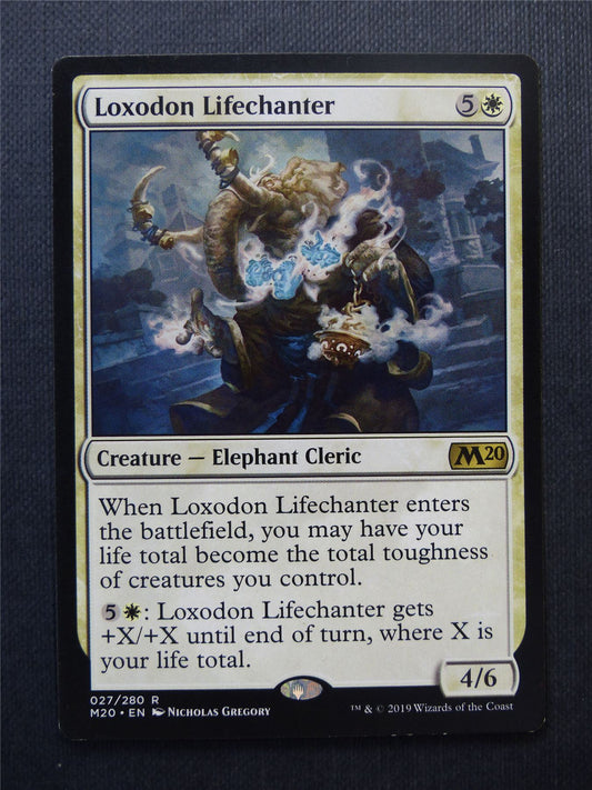 Loxodon Lifechanter - Mtg Magic Cards #EU