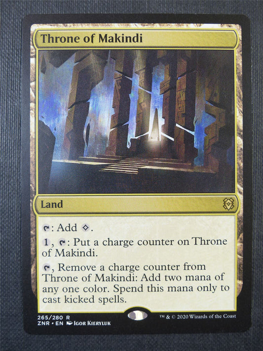 Throne of Makindi - Mtg Card #8RV