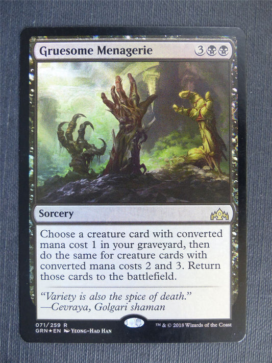 Gruesome Menagerie Foil - Mtg Magic Cards #2KQ