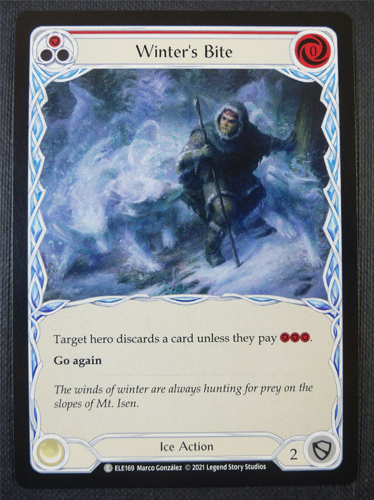 Winter's Bite - Red - Tales of Aria 1st ed - Flesh and Blood Card #62X