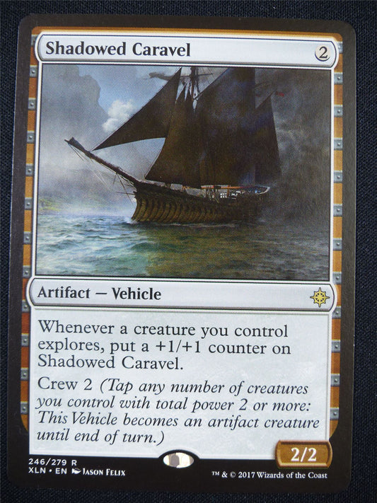 Shadowed Caravel - Mtg Card #1WK