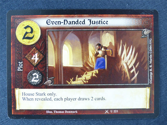 Even-Handed Justice - Game of Thrones Cards #Y5