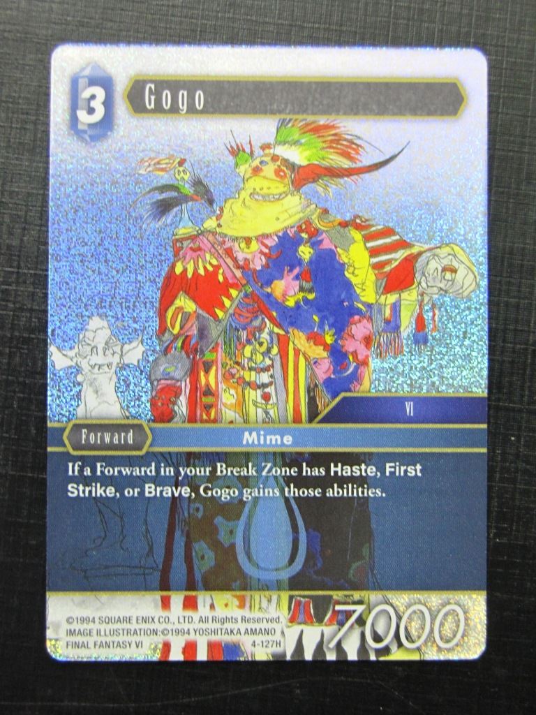 Gogo 4-127H Foil Final Fantasy Card # 6J14