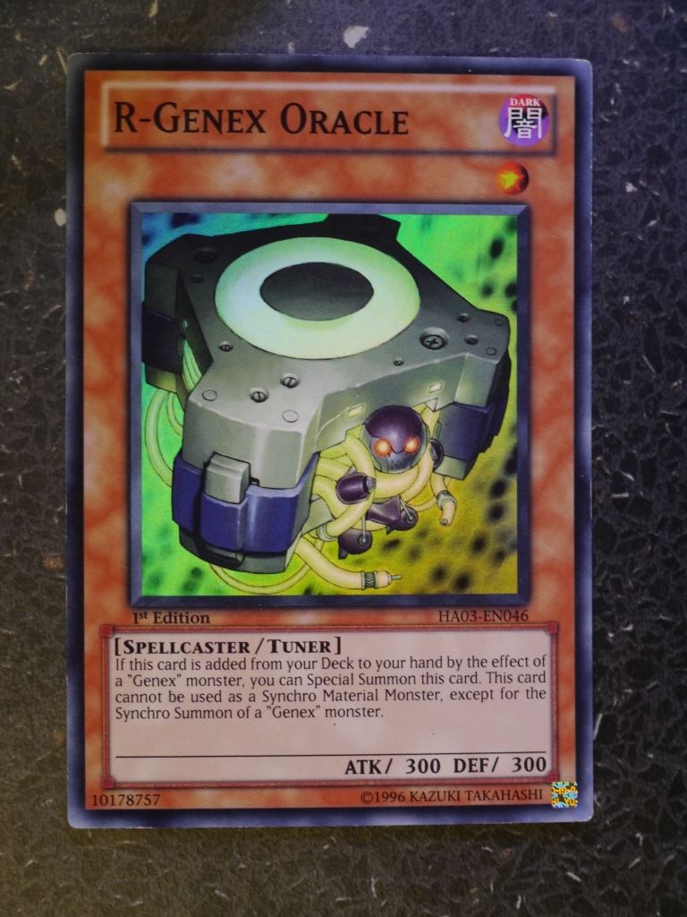 Yugioh Cards: R-GENEX ORACLE HA03  SUPER RARE # 3B15