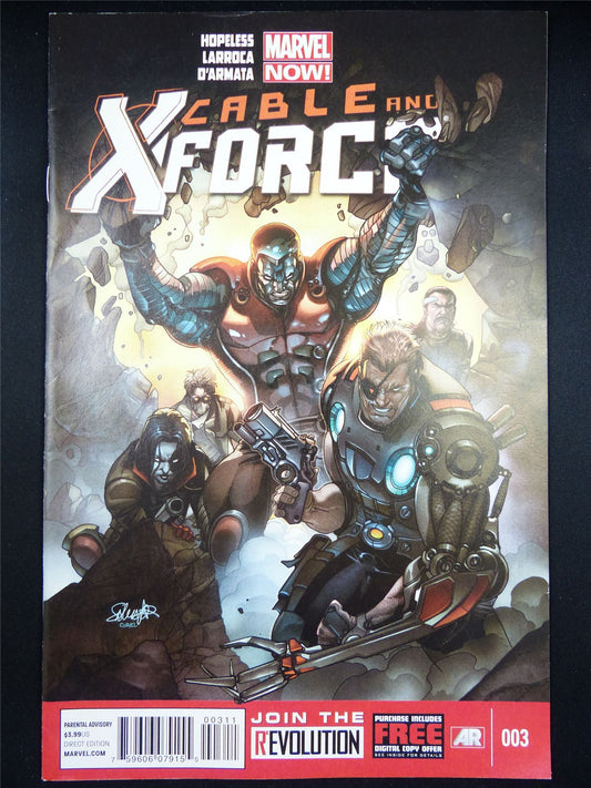 CABLE and X-Force #3 - Marvel Comic #351